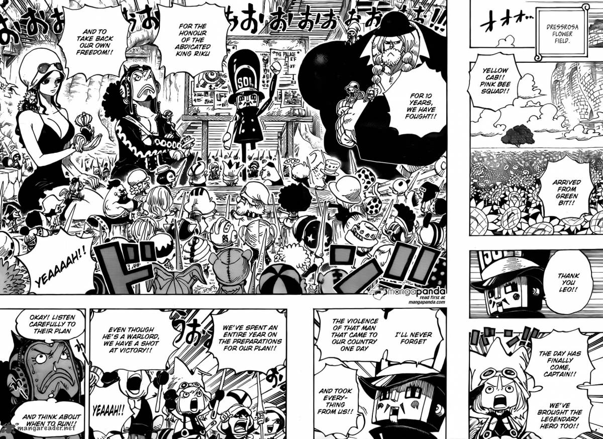 One Piece Chapter 722 - Page 12