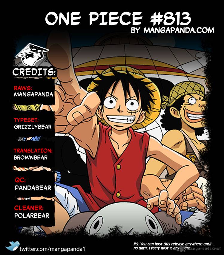 One Piece Chapter 813 - Page 18