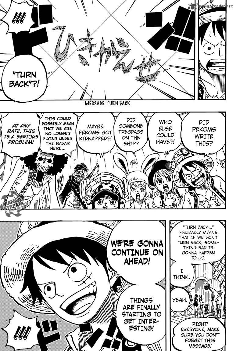 One Piece Chapter 828 - Page 15