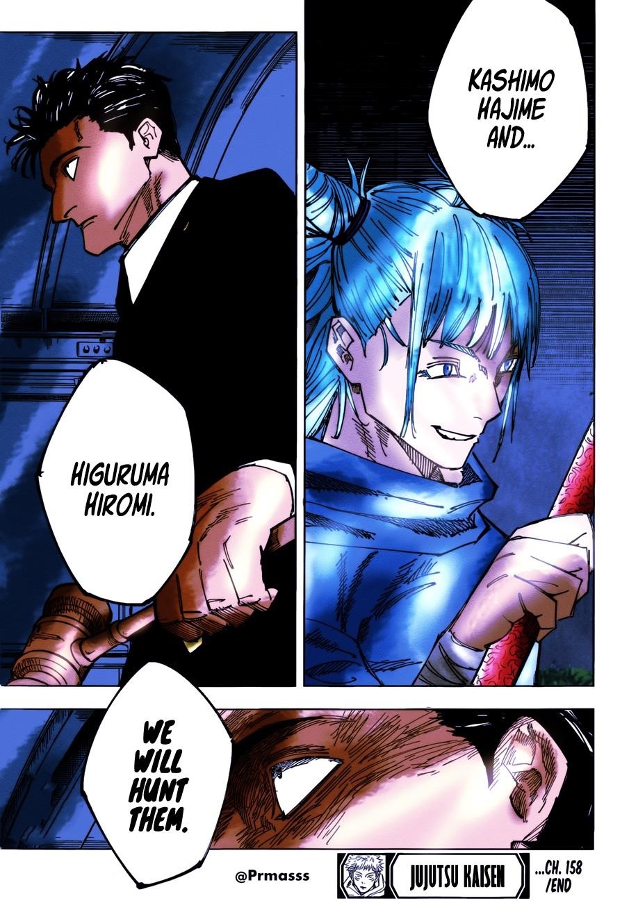 Jujutsu Kaisen Chapter 158 - Page 22