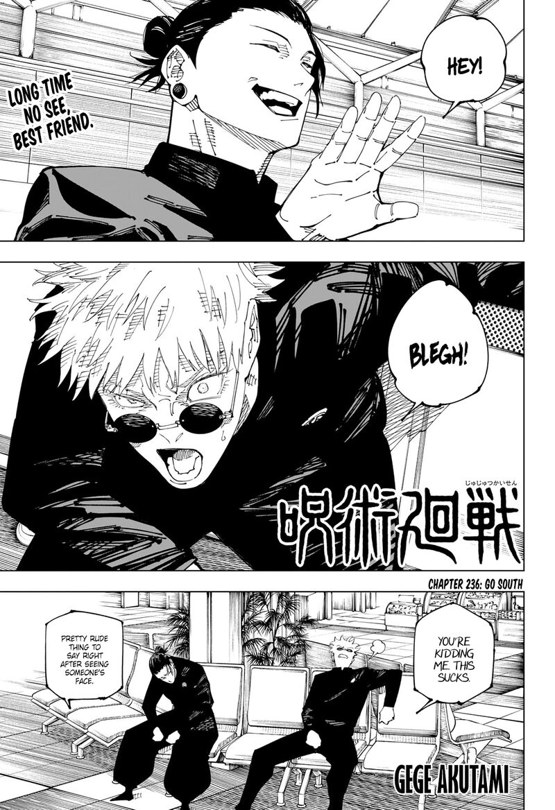 Jujutsu Kaisen Chapter 236 - Page 1