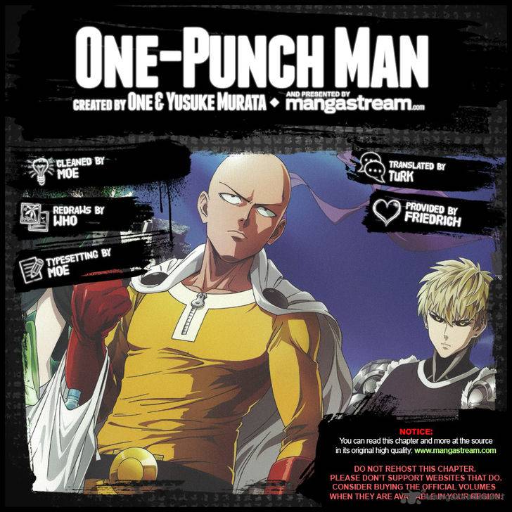 One Punch Man Chapter 103 - Page 1
