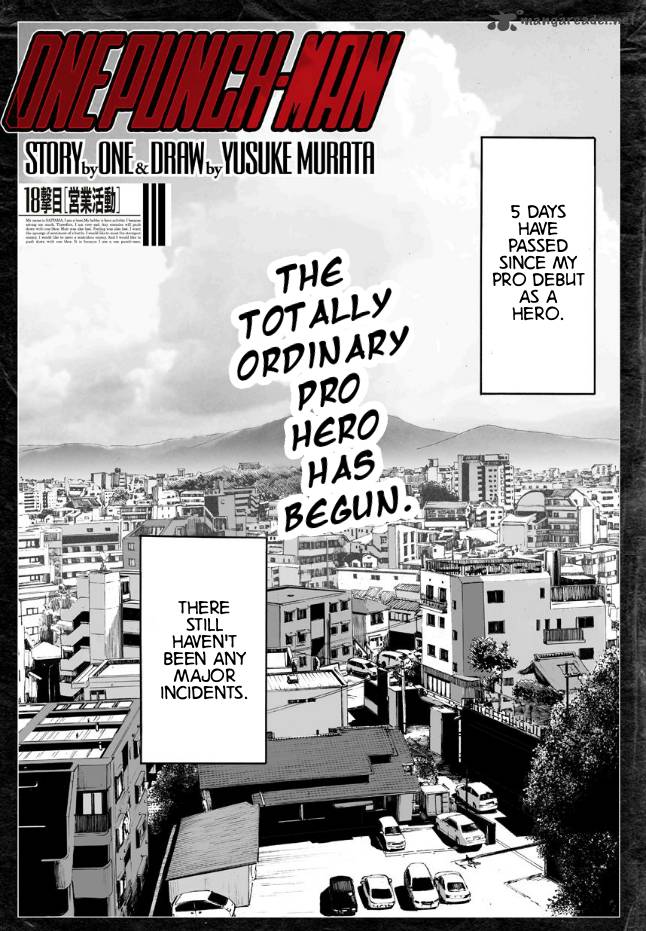 One Punch Man Chapter 19 - Page 2