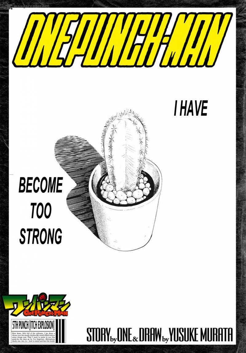 One Punch Man Chapter 5 - Page 2