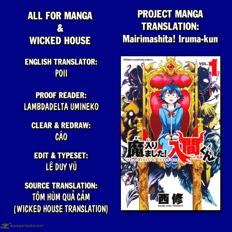 Mairimashita! Iruma-kun Chapter 4 - Page 1