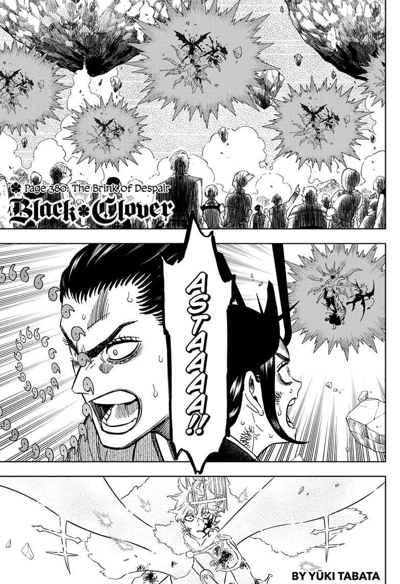 Black Clover Chapter 380 - Page 1