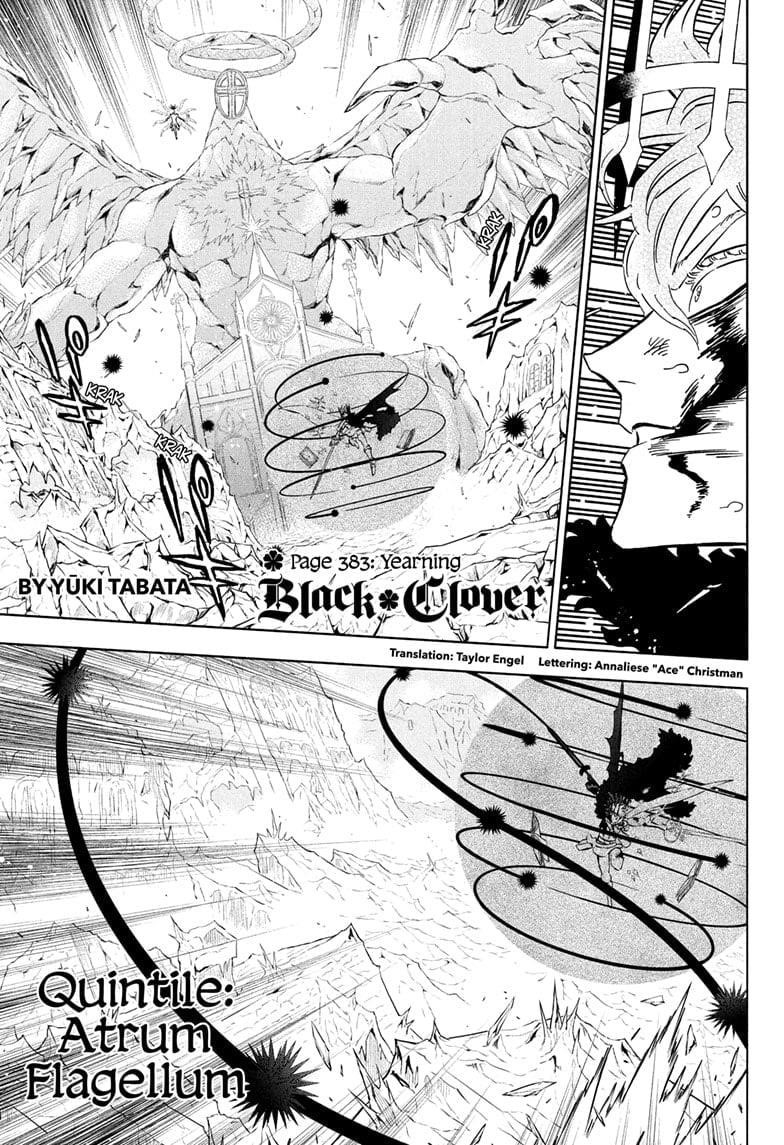 Black Clover Chapter 383 - Page 1