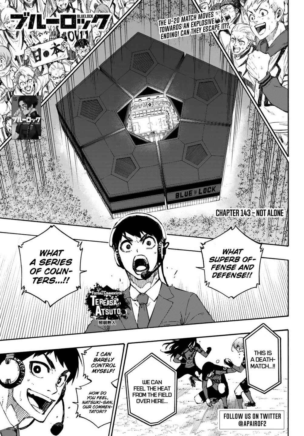 Blue Lock Chapter 143 - Page 2