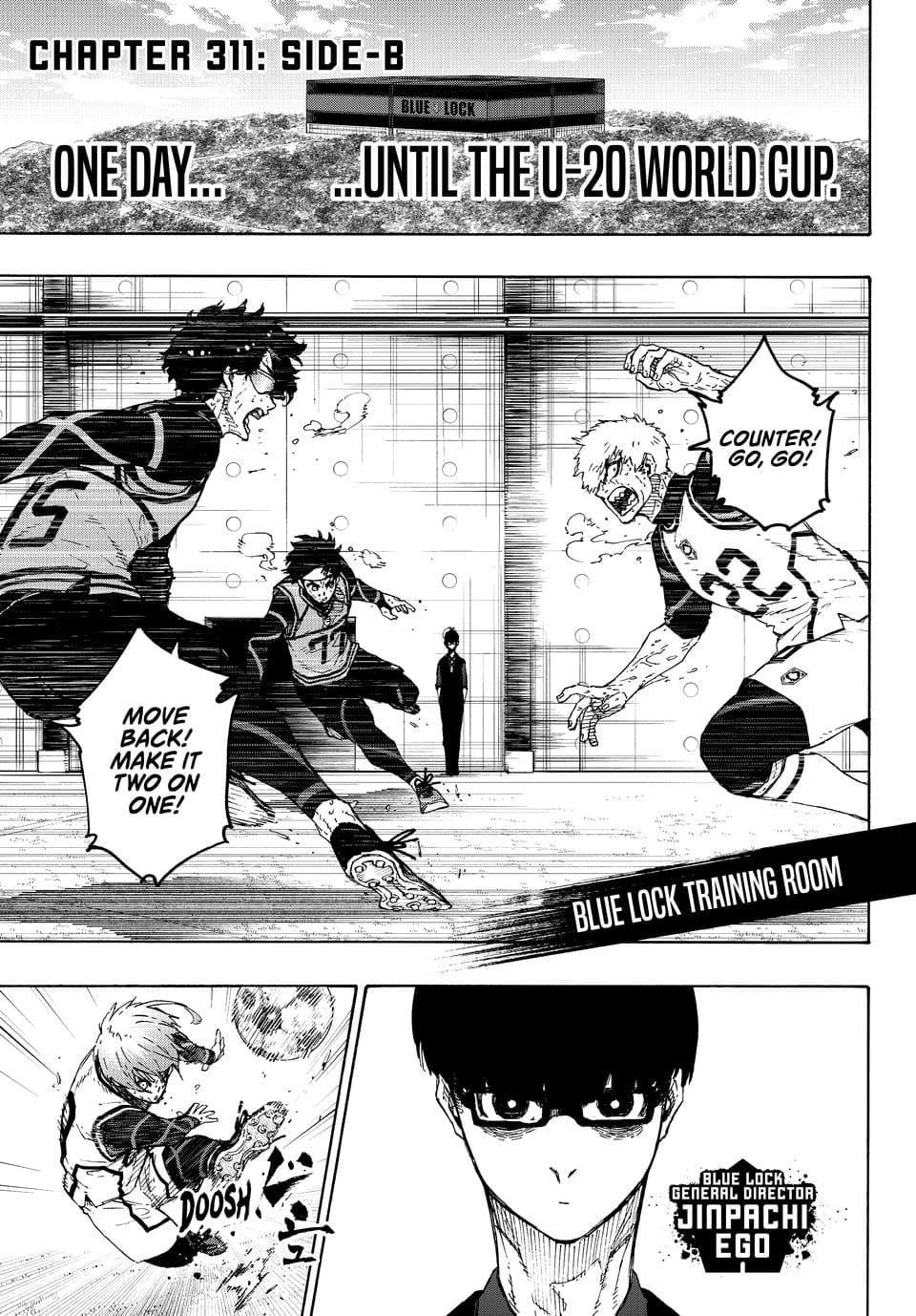 Blue Lock Chapter 311 - Page 1