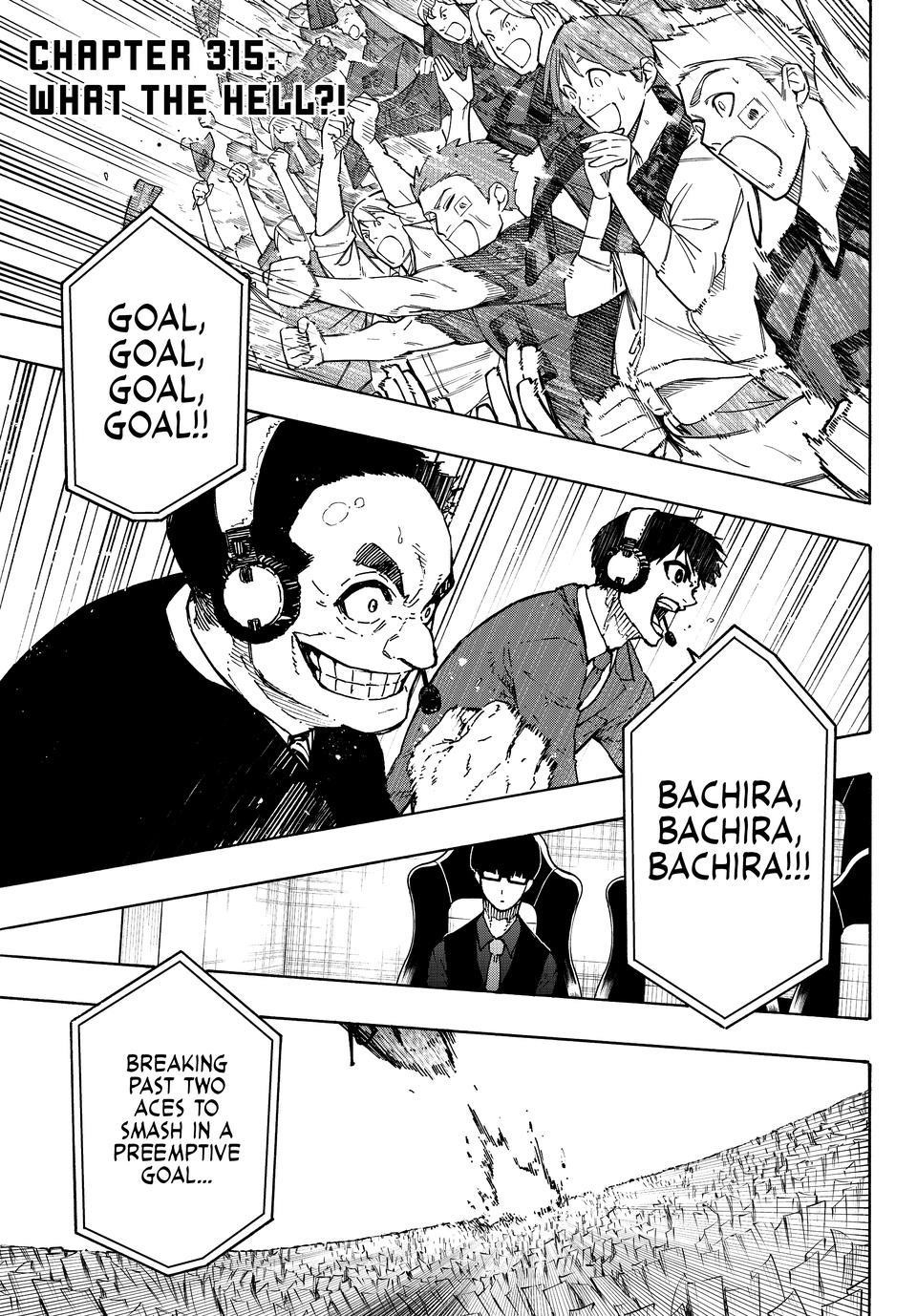 Blue Lock Chapter 315 - Page 1