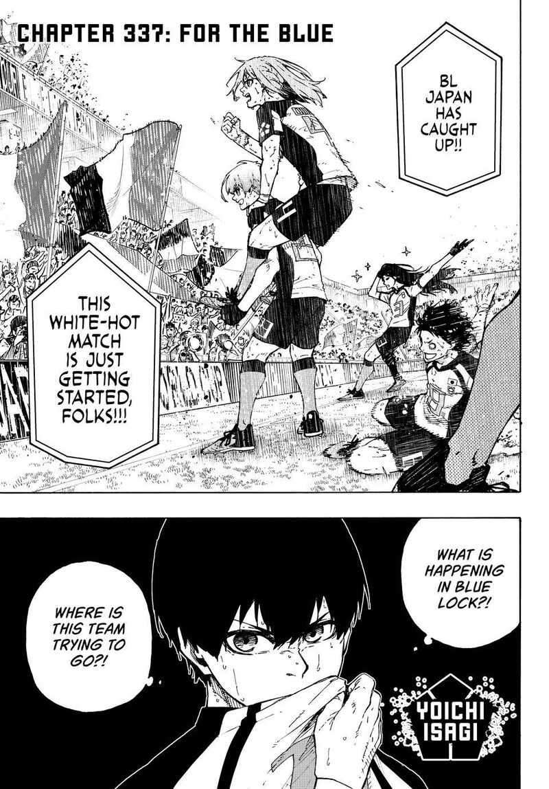 Blue Lock Chapter 337 - Page 1