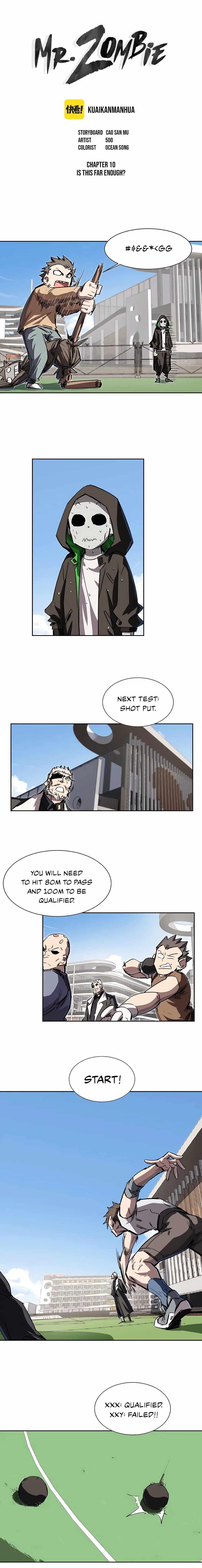 Mr. Zombie Chapter 10 - Page 1