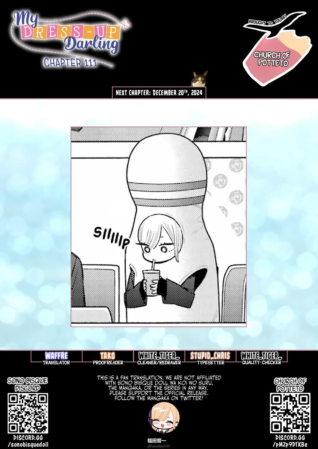 My Dress-Up Darling Chapter 111 - Page 21