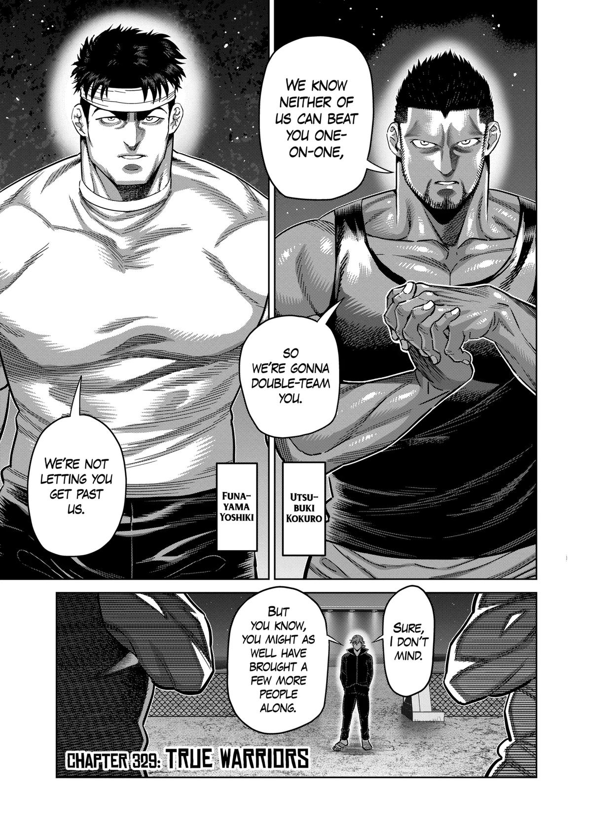 Kengan Omega Chapter 329 - Page 1