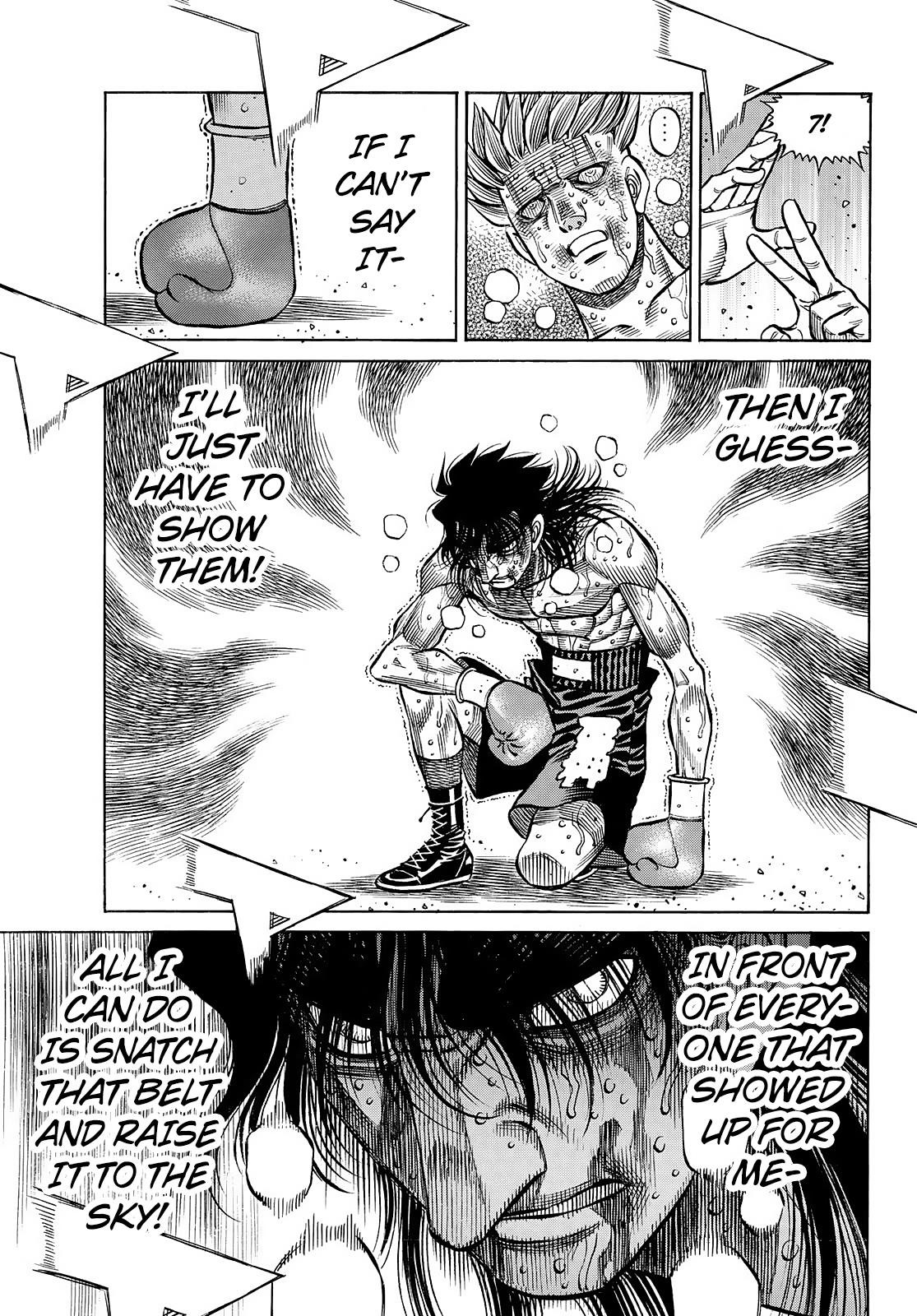 HAJIME NO IPPO Chapter 1472 - Page 13