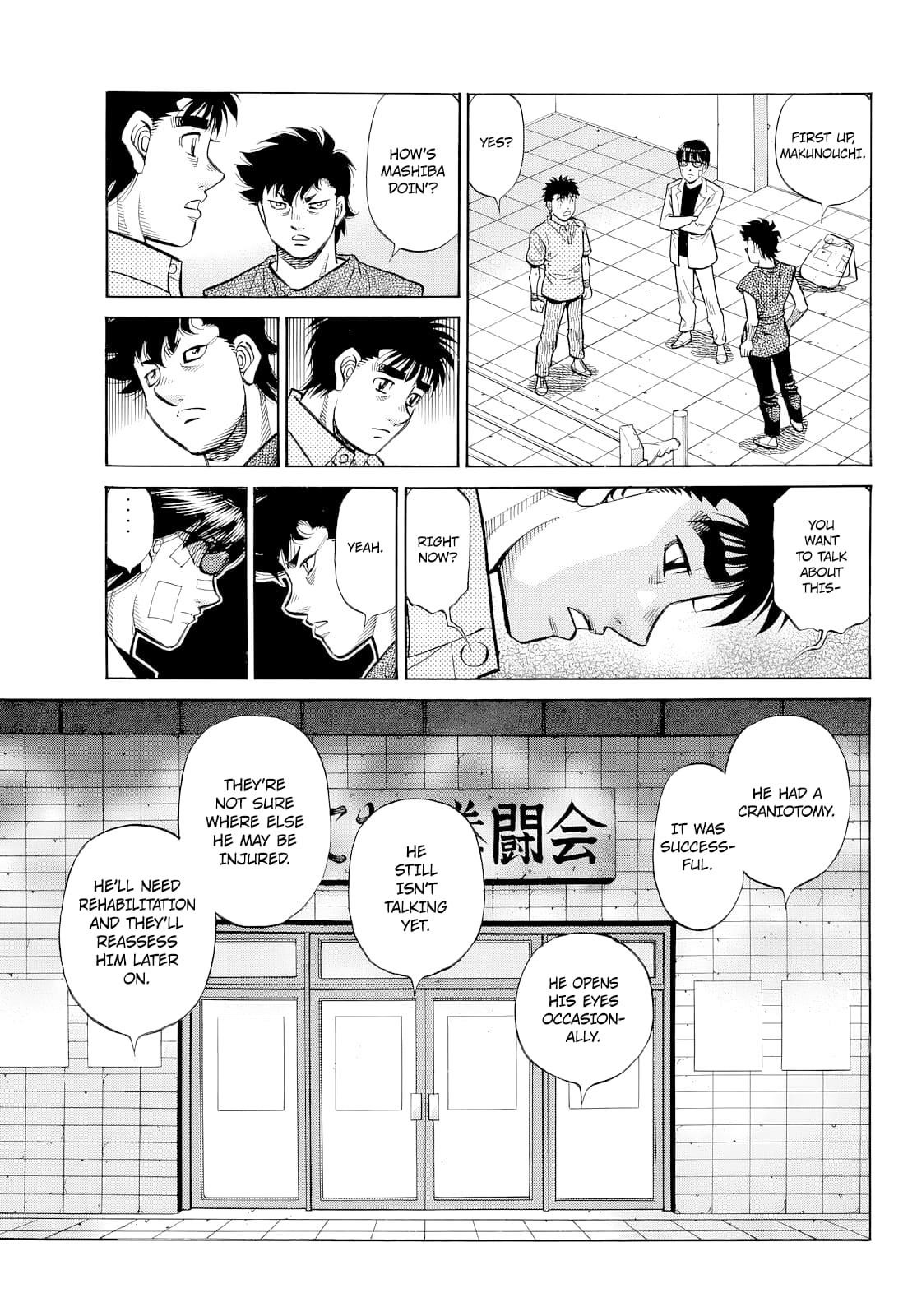 HAJIME NO IPPO Chapter 1488 - Page 15