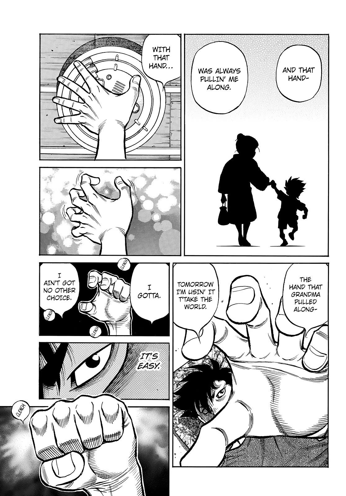 HAJIME NO IPPO Chapter 1492 - Page 11