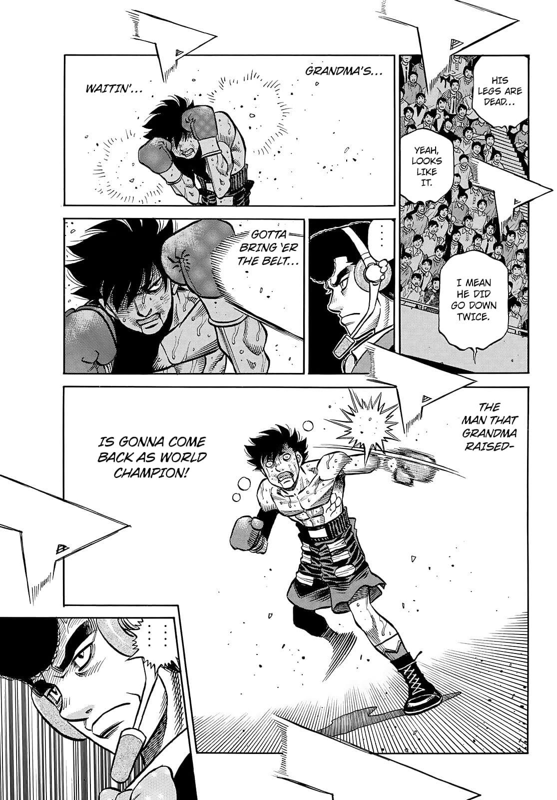 HAJIME NO IPPO Chapter 1501 - Page 8