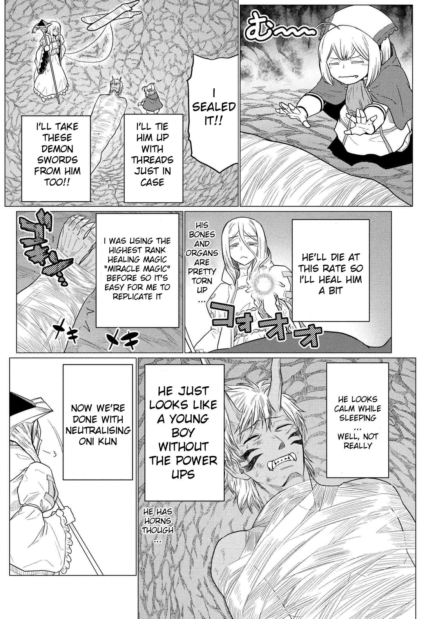 Kumo Desu Ga, Nani Ka? Chapter 74.1 - Page 14