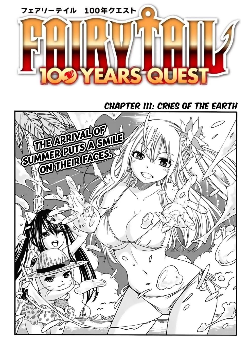 Fairy Tail 100 Years Quest Chapter 111 - Page 1