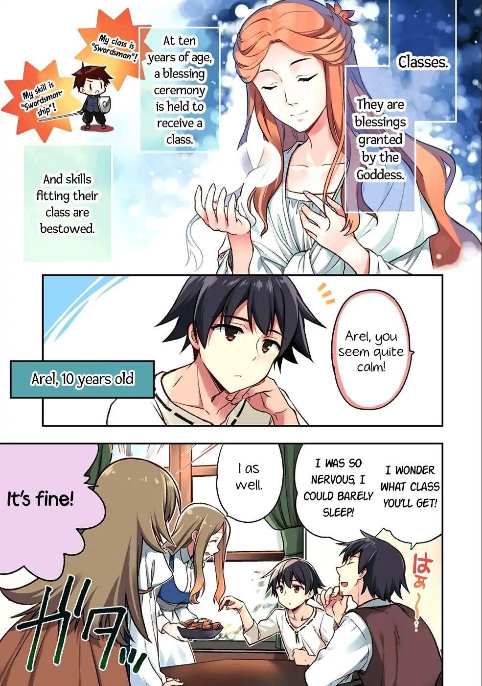 The Hero Who Has No Class. I Don’t Need Any Skills, It’s Okay Chapter 1 - Page 1