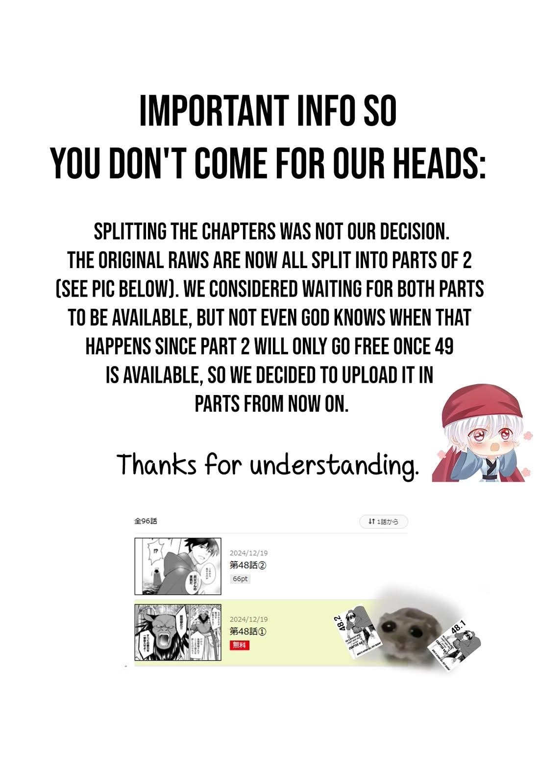 The Hero Who Has No Class. I Don’t Need Any Skills, It’s Okay Chapter 48.1 - Page 1