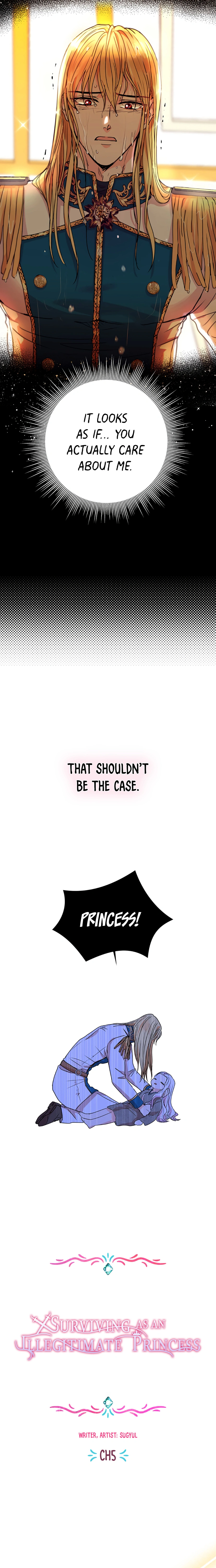Surviving as an Illegitimate Princess Chapter 4 - Page 5
