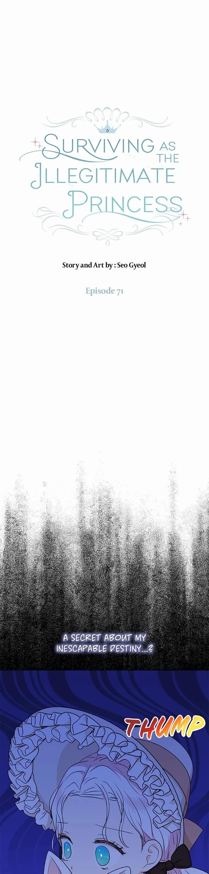 Surviving as an Illegitimate Princess Chapter 71 - Page 1