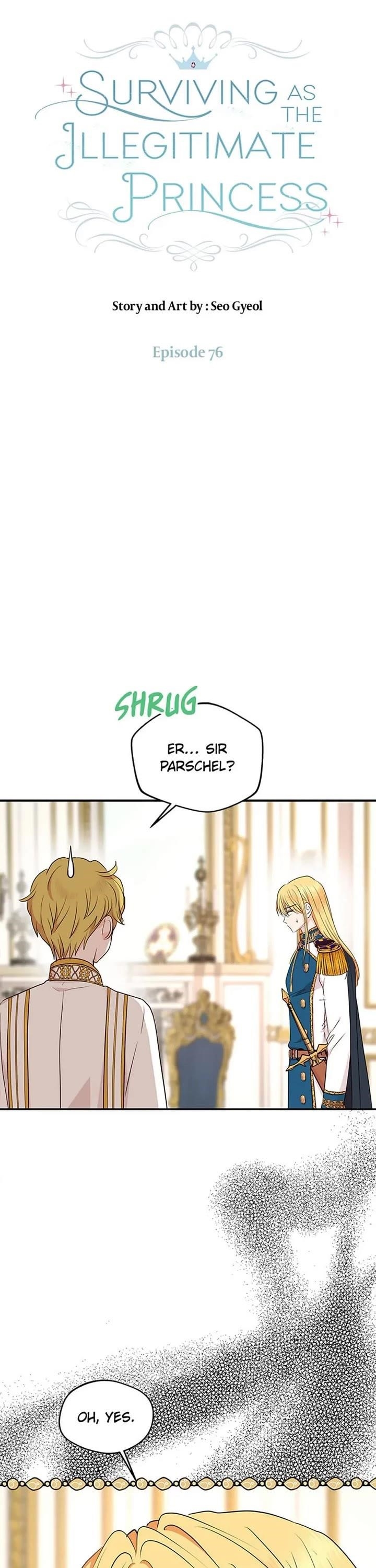 Surviving as an Illegitimate Princess Chapter 76 - Page 3