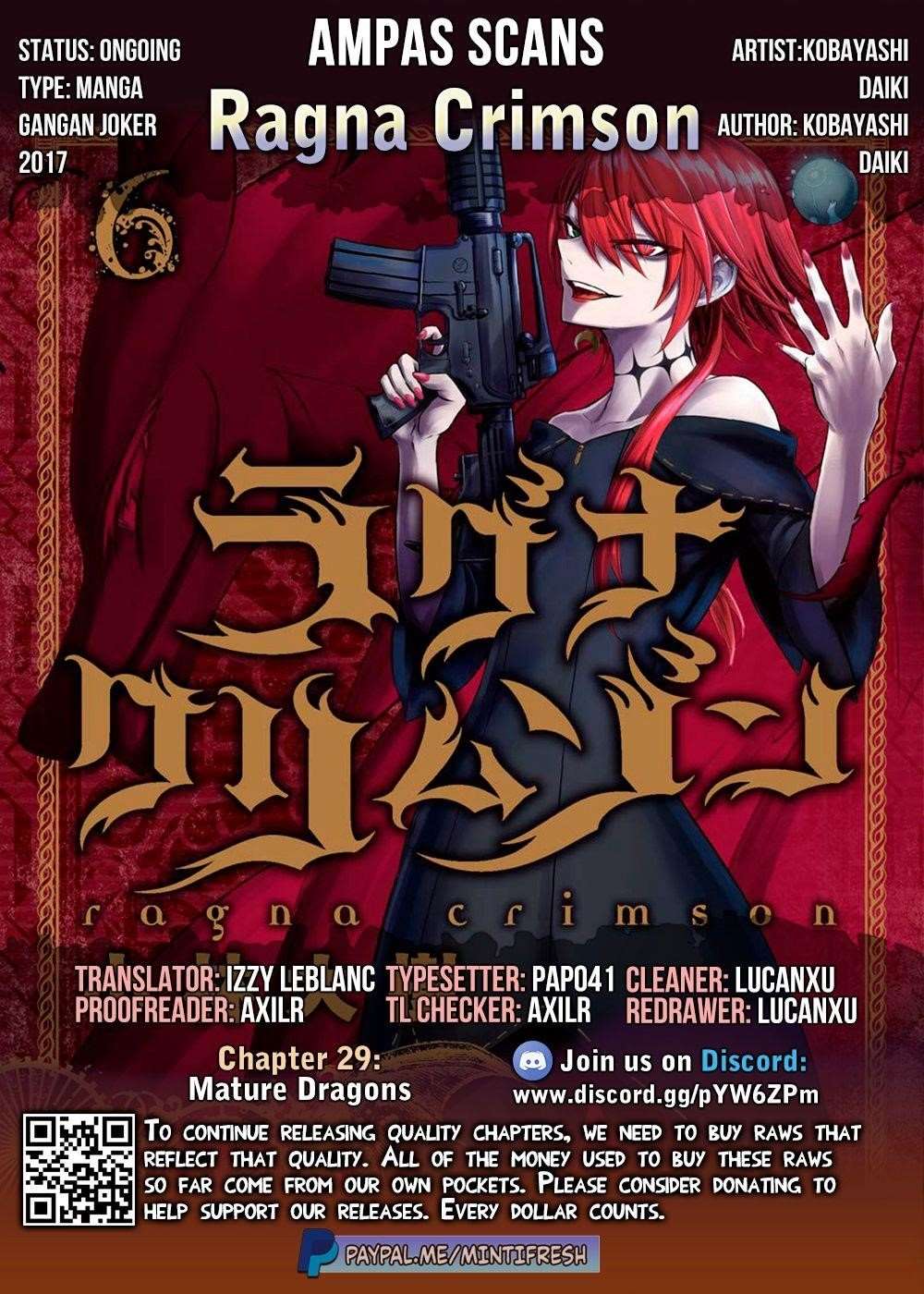 Ragna Crimson Chapter 29 - Page 32