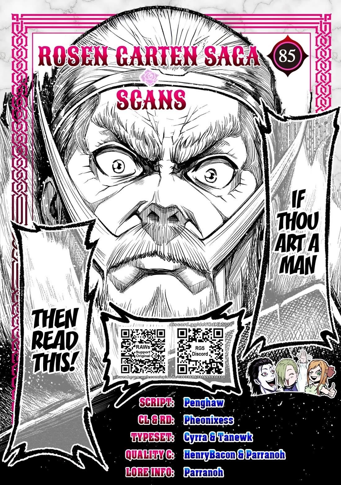 Rosen Garten Saga Chapter 85 - Page 1