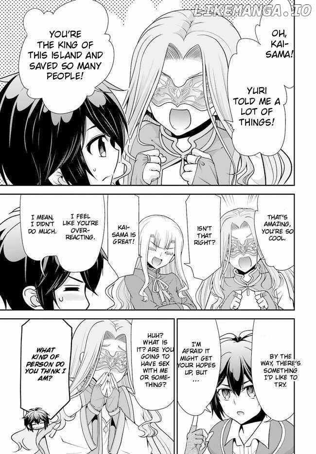 Carefree Life on an Uninhabited Island With an Increasing Number of Brides Chapter 48 - Page 11