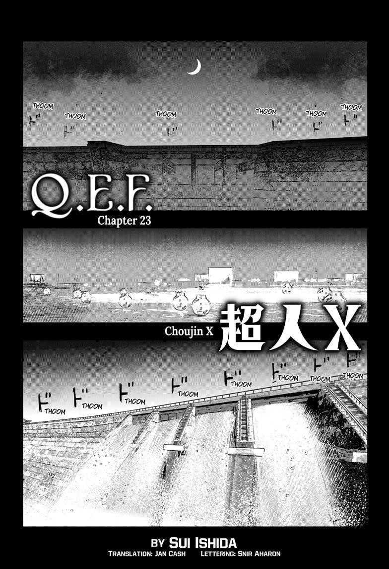 Choujin X Chapter 23 - Page 1