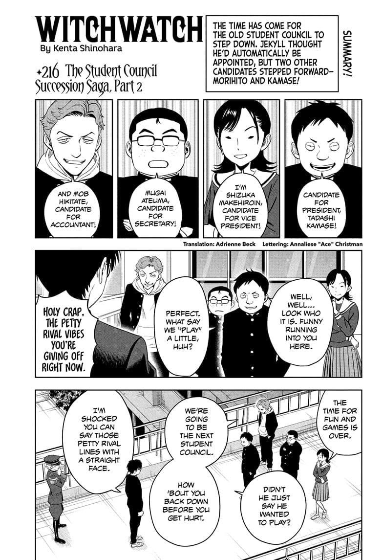 Witch watch Chapter 216 - Page 1