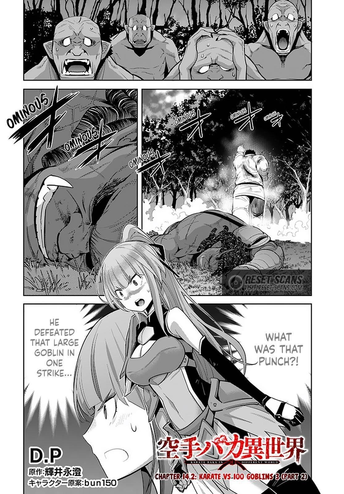 Karate Idiot in Another World Chapter 14.2 - Page 1