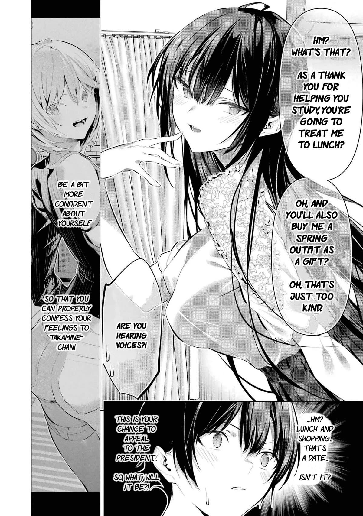 Please Put Them On, Takamine-san Chapter 49 - Page 3