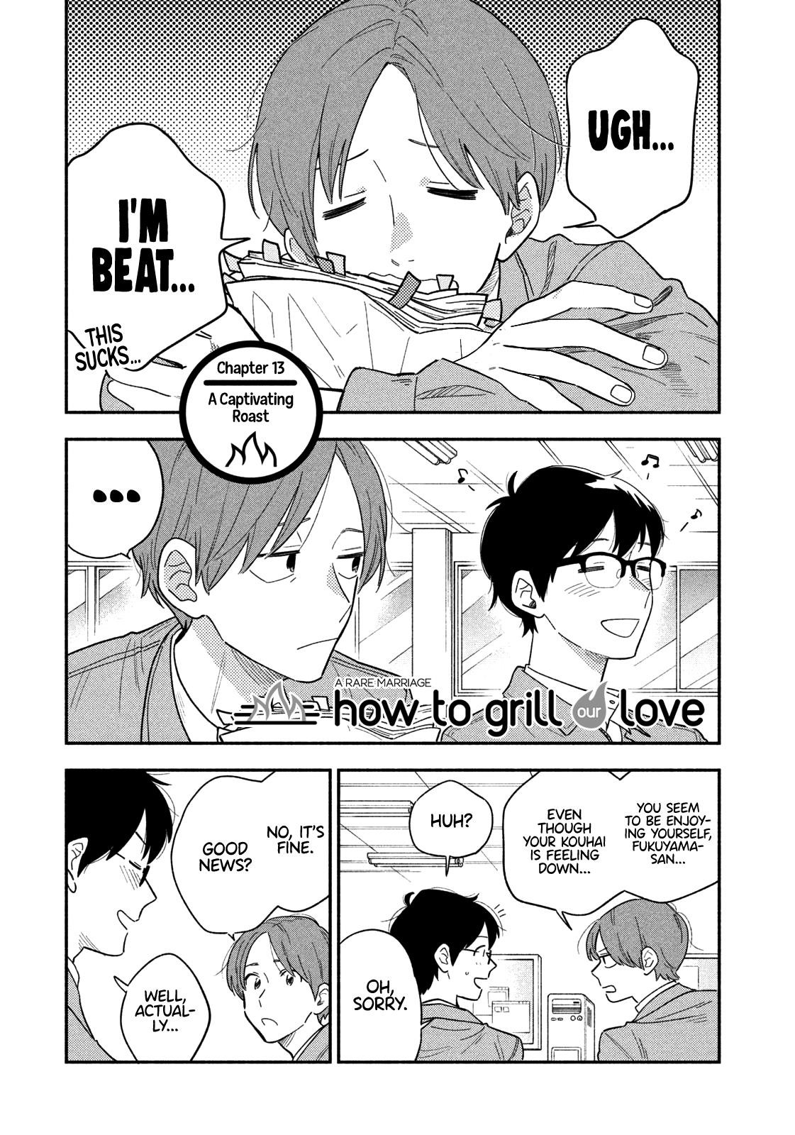A Rare Marriage: How to Grill Our Love Chapter 13 - Page 1