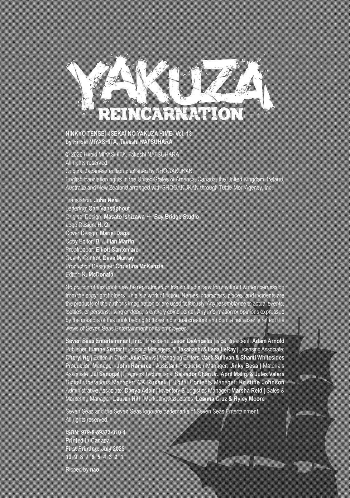 Yakuza Reincarnation Chapter 52.5 - Page 2