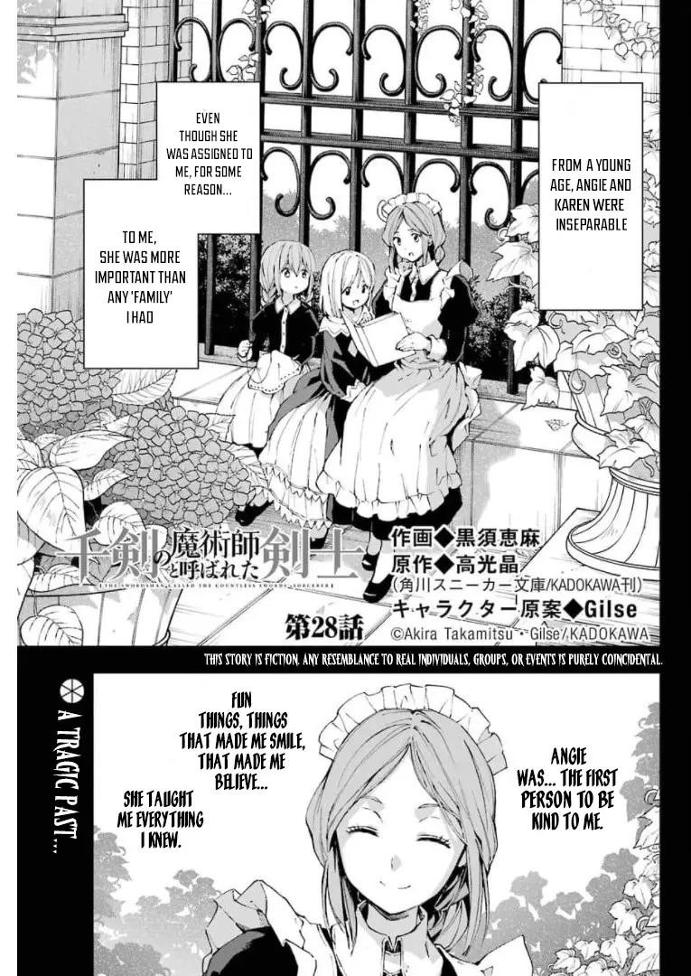 The Swordsman Called The Countless Swords Sorcerer Chapter 28 - Page 2