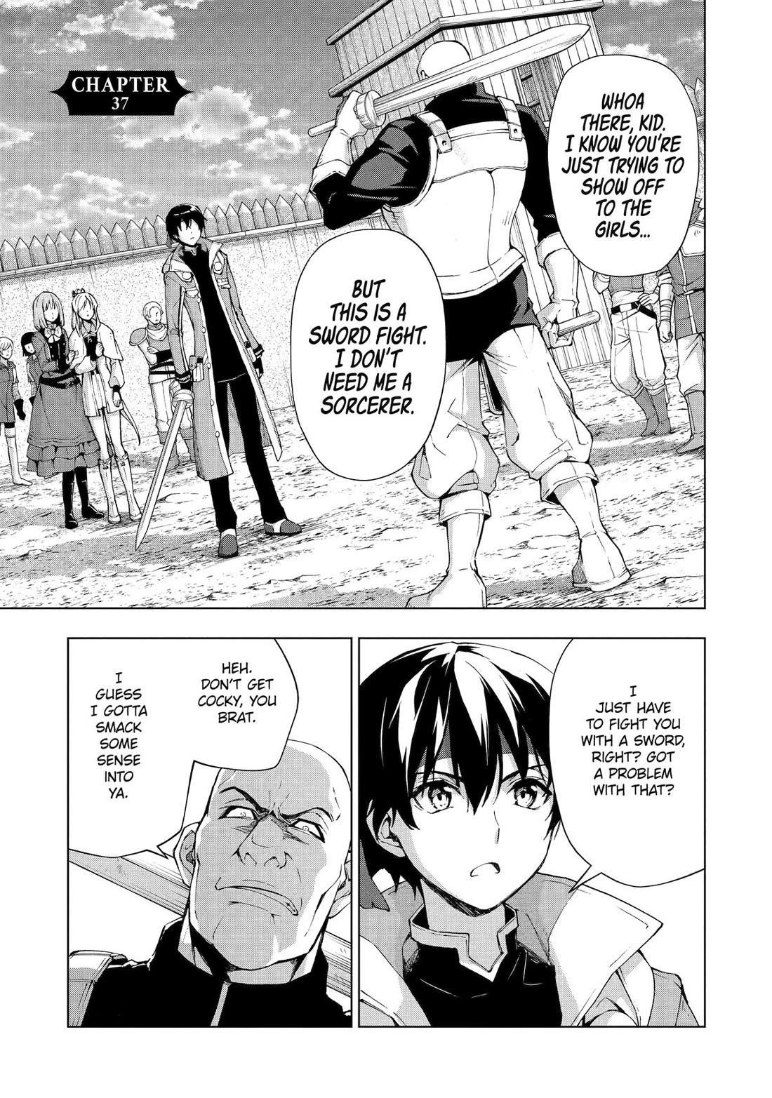 The Swordsman Called The Countless Swords Sorcerer Chapter 37 - Page 1