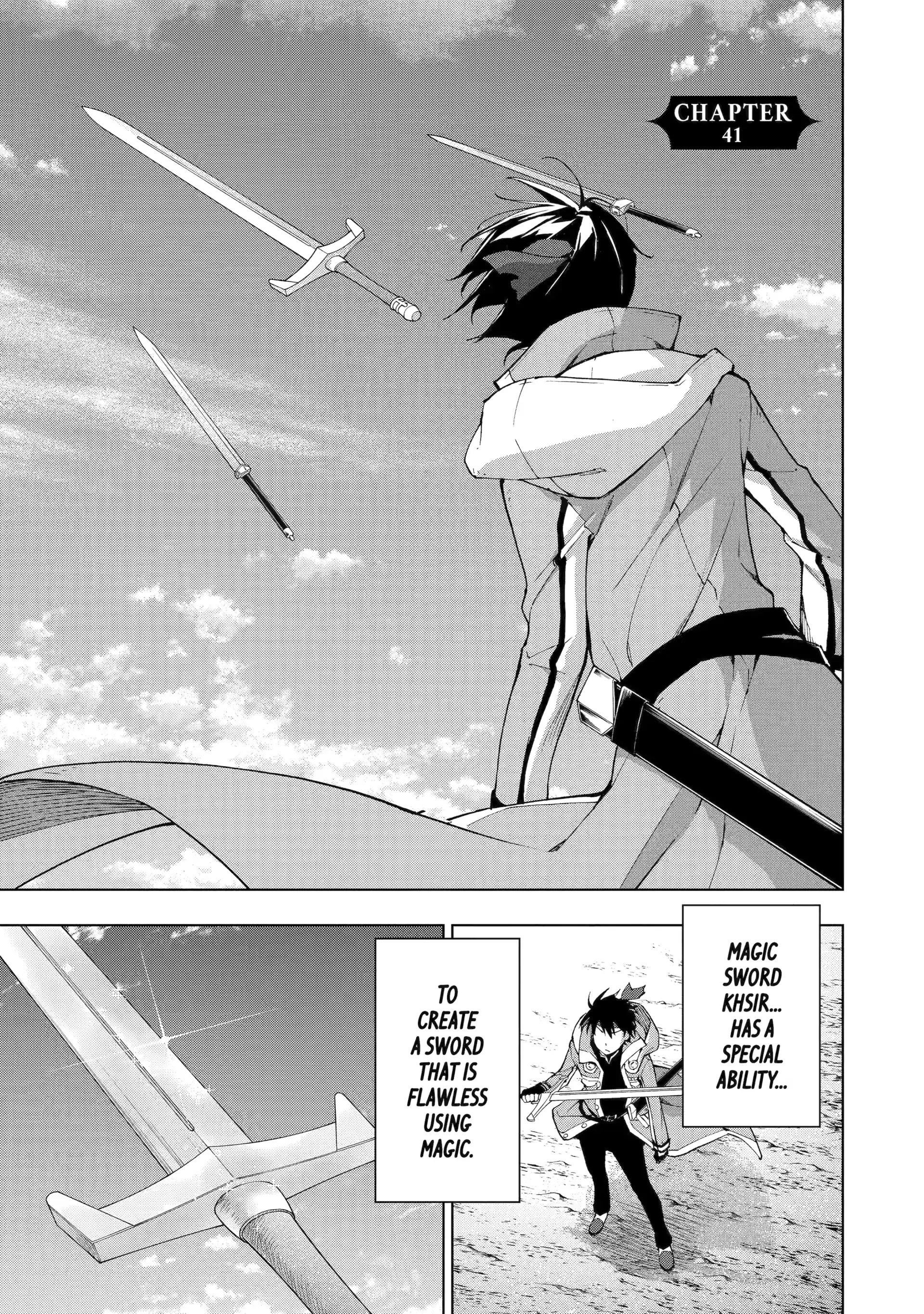 The Swordsman Called The Countless Swords Sorcerer Chapter 41 - Page 1