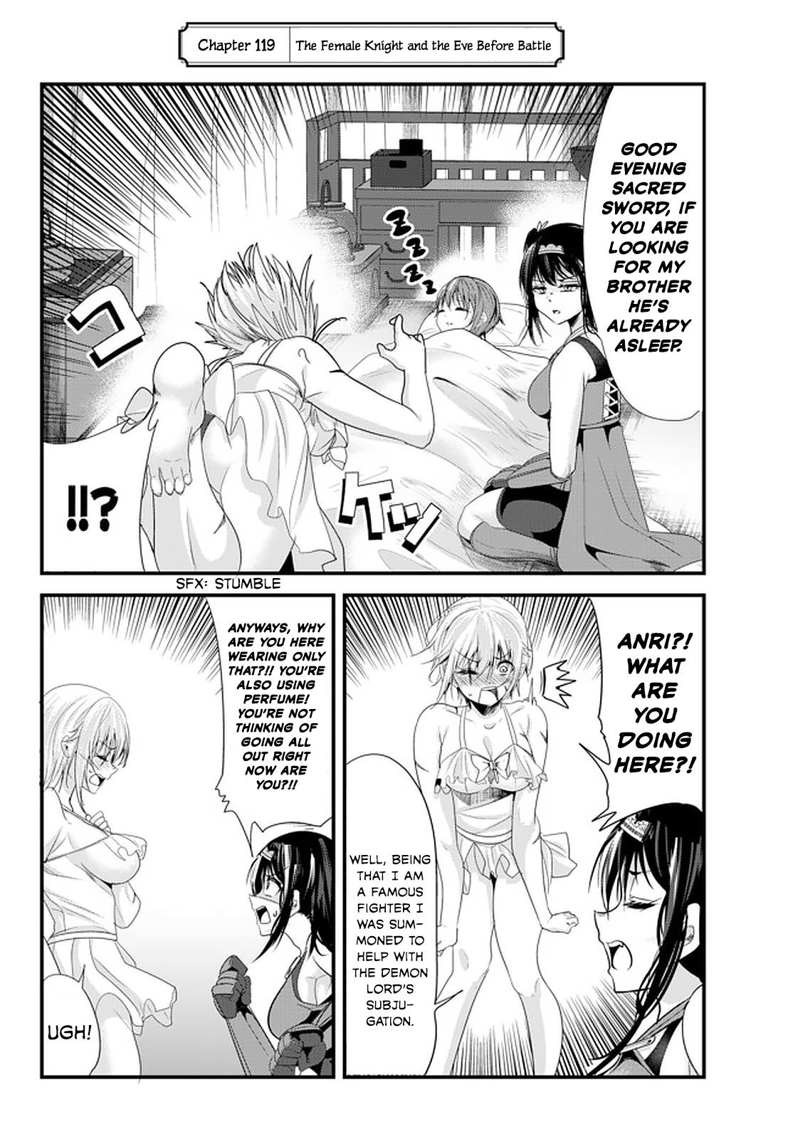 A Story About Treating A Female Knight Who Has Never Been Treated As A Woman As A Woman Chapter 119 - Page 2