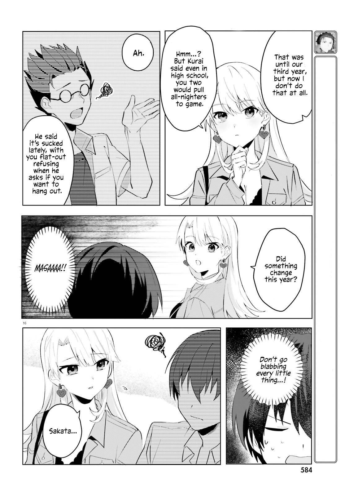 The Plain-Looking Girl, Who Became My Fiancée, Is Only Cute At Home Chapter 15 - Page 16