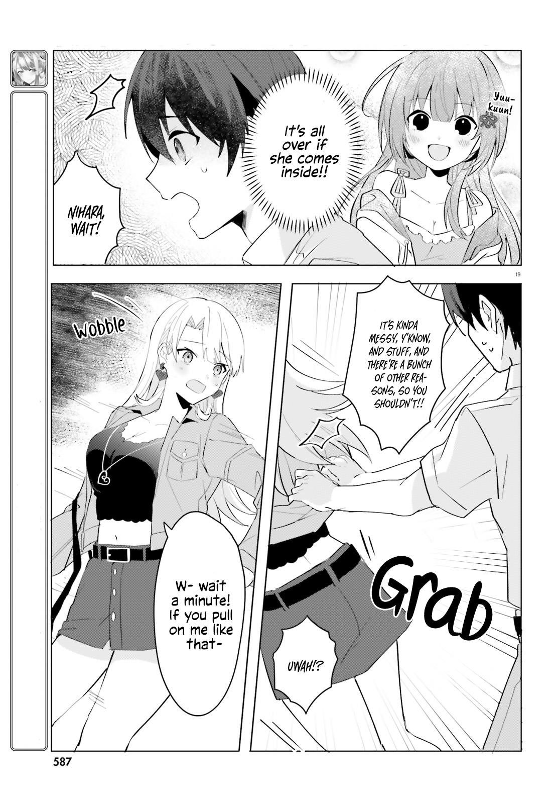 The Plain-Looking Girl, Who Became My Fiancée, Is Only Cute At Home Chapter 15 - Page 19