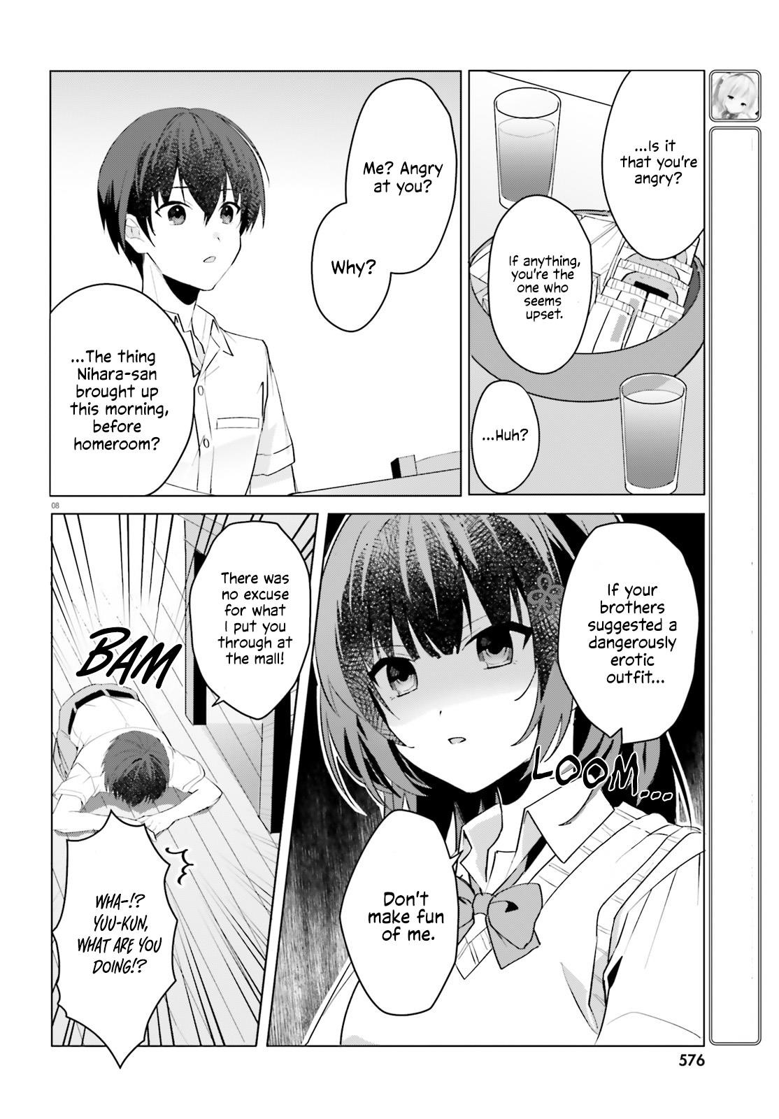 The Plain-Looking Girl, Who Became My Fiancée, Is Only Cute At Home Chapter 15 - Page 8