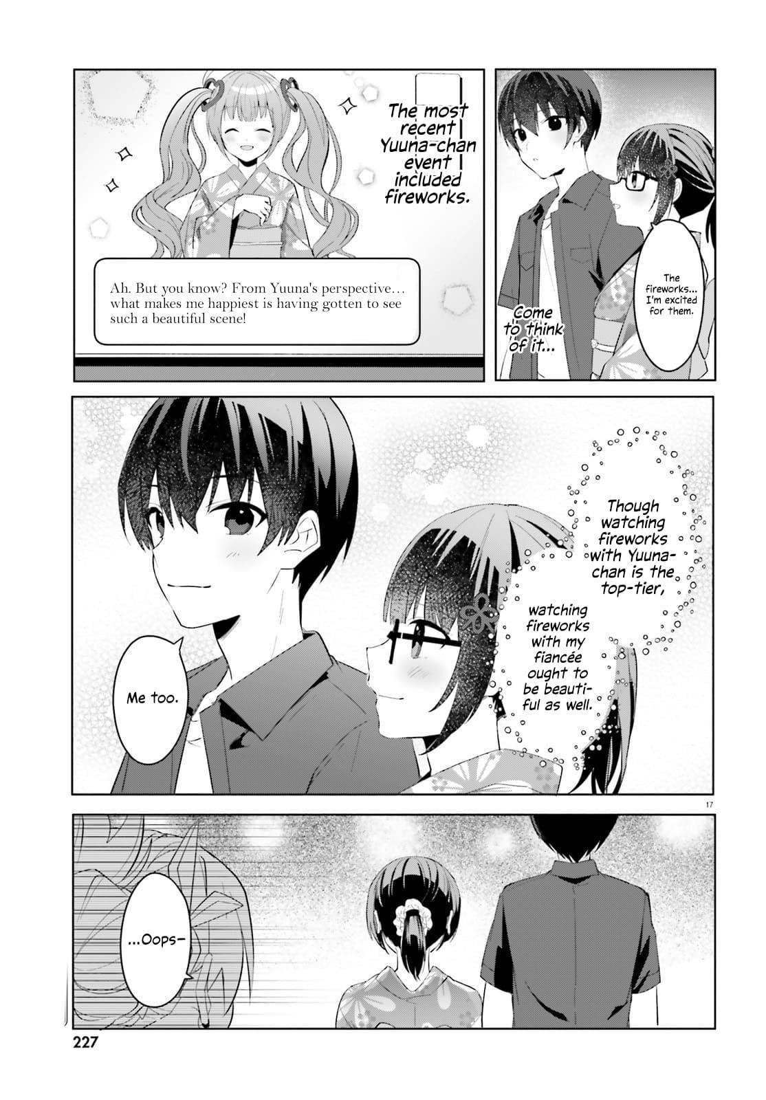 The Plain-Looking Girl, Who Became My Fiancée, Is Only Cute At Home Chapter 19 - Page 17