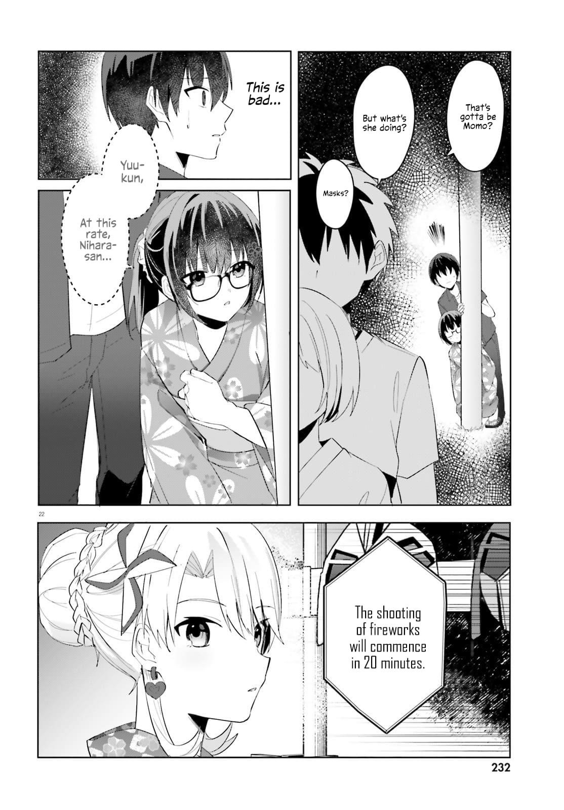 The Plain-Looking Girl, Who Became My Fiancée, Is Only Cute At Home Chapter 19 - Page 22