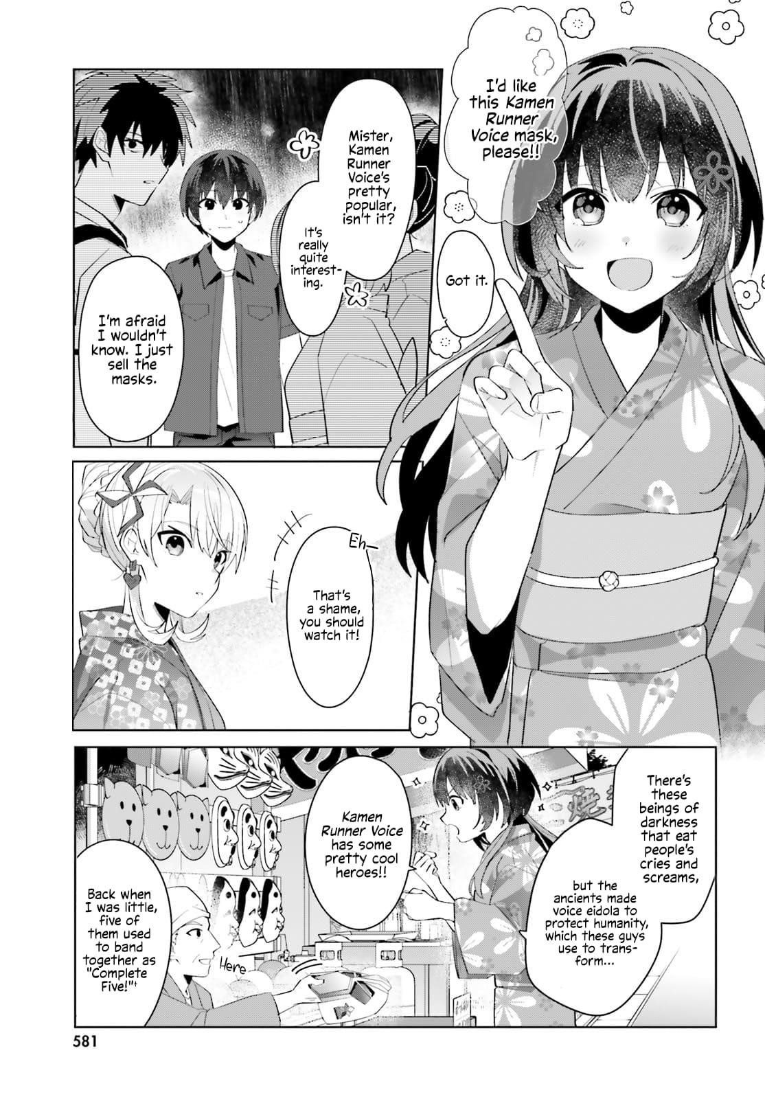 The Plain-Looking Girl, Who Became My Fiancée, Is Only Cute At Home Chapter 20 - Page 9