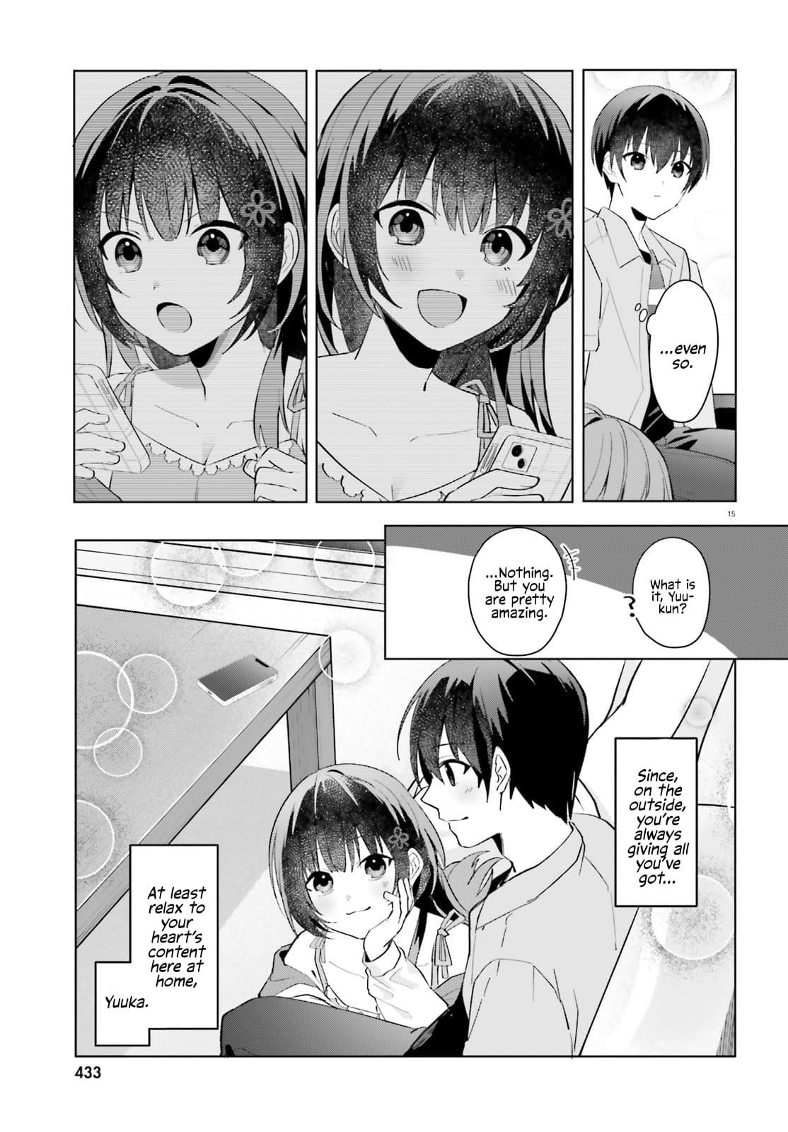 The Plain-Looking Girl, Who Became My Fiancée, Is Only Cute At Home Chapter 21 - Page 15