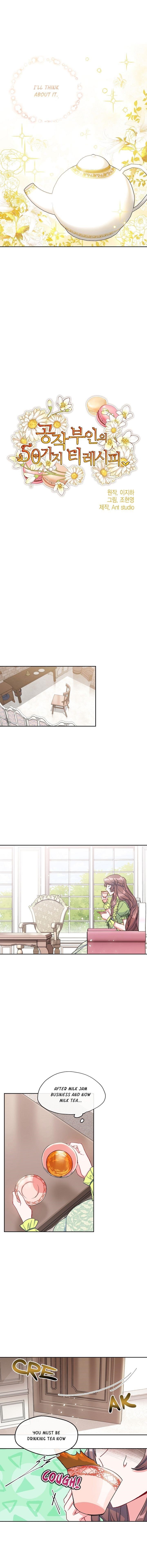 The Duchess’ 50 Tea Recipes Chapter 34 - Page 1